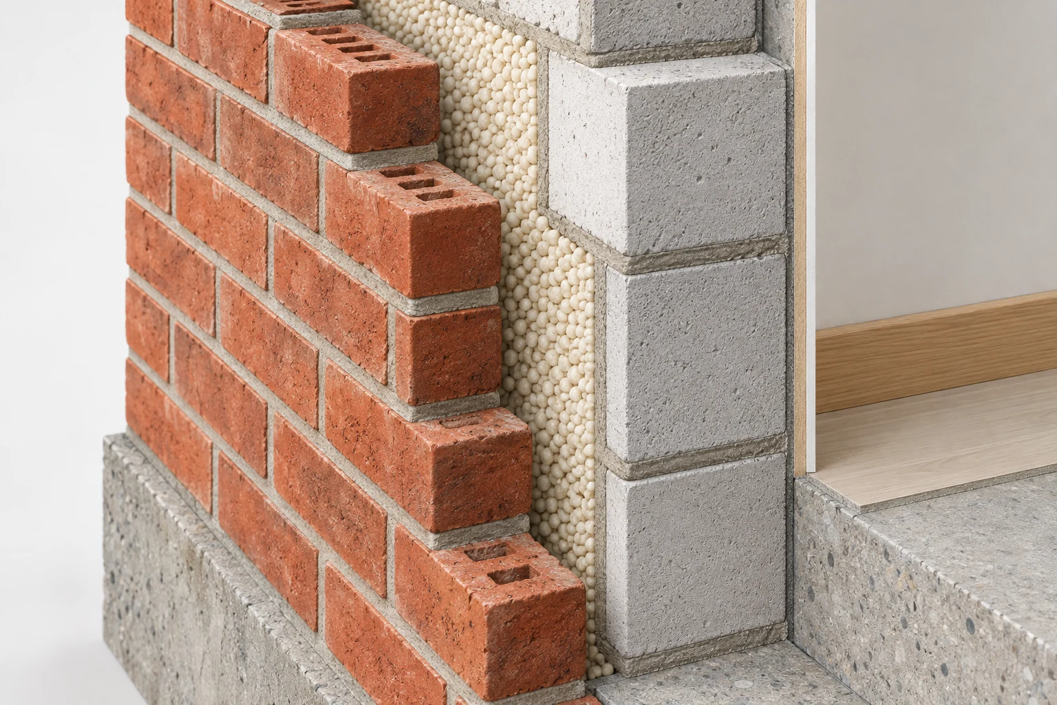 Cavity wall insulation